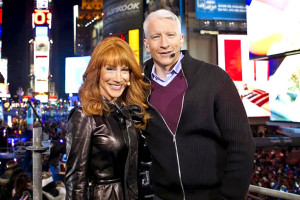Kathy Griffin and Anderson Cooper